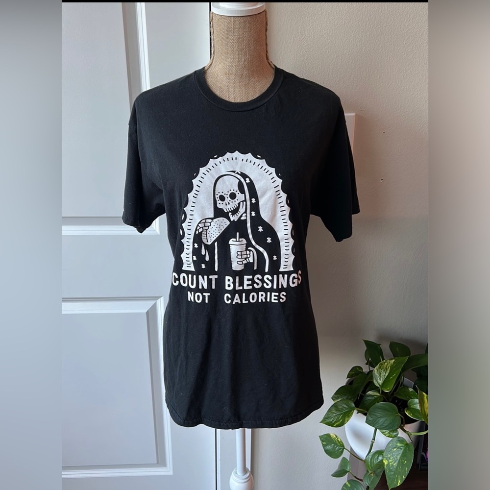 count blessings not calories tshirt